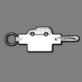 4mm Clip & Key Ring W/ Colorized Nissan SUV Car Key Tag
